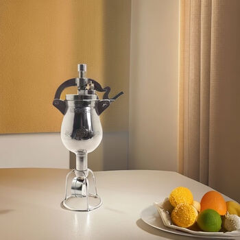 Jieyunmao 500 old-fashioned hand-cranked popcorn machine small-grade stainless steel 304 grain amplifier household 320-type hand-thrown model