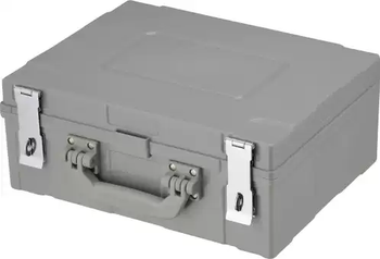 Bank cash withdrawal box large size 801202403.2 million plastic steel cash transport box transfer box tool box safe deposit box 80w36*30*18
