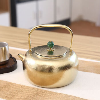 Boyou made titanium pure titanium handle kettle outdoor portable chinese style xiaoman boiling water teapot 1ml xiaoman jinyu model 800ml 1l or less