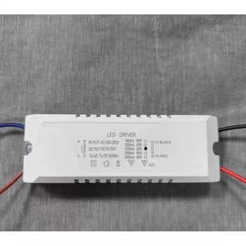 Led ceiling lamp power rectifier full power ballast/drive controller light source three-tone lighting accessories 2-wire square shell 1250 ma 18-30v1204
