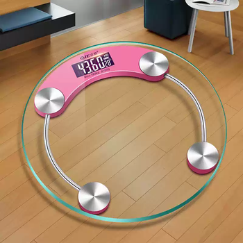Sanqihu precision tablet electronic scale weight scale weight scale digital charging small smart home portable battery pink battery pink