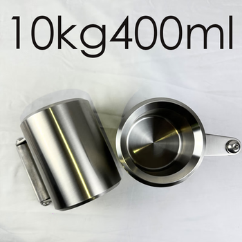 Latte cup 8kg 10kg cup dumbbell cup fitness water cup 304 stainless steel 8kg water cup weighted heat insulation 304 stainless steel custom 8kg360ml screw handle