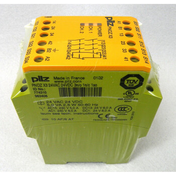 German pilz pilzian relay pnoz x3 x4 x3p 774318 774310 777310 x3_774318_230v