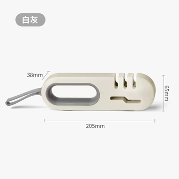 Yusenyi knife sharpener home kitchen scissors kitchen knife multifunctional blade artifact quick sharpening tool manual whetstone (gray white) upgraded four-in-one knife sharpener 1 mesh