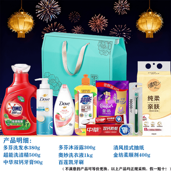 Company annual meeting gifts, care kits, daily necessities, trade union activity prizes, employee holiday condolences, gift packs, high-end gift box plan 9
