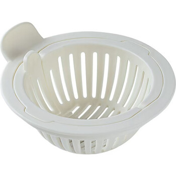 Kitchen sink dishwashing pool filter sewer anti-blocking artifact household sink dishwashing basin drain basket water filter white