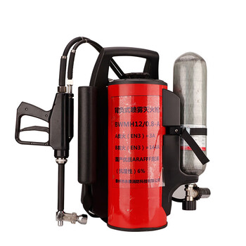 Knapsack-type high-pressure water mist fire extinguisher, trolley-type high-pressure pulse fire extinguisher device, forest fire water gun, trolley-type water mist with gas bottle, backpack-type water mist fire extinguishing device, fiber bottle