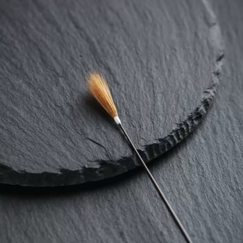 Yusen yi zhongyue ear picking tools premium carbon chicken feather stick for ear picking technicians professional professional ear picking artifact premium carbon chicken feather stick