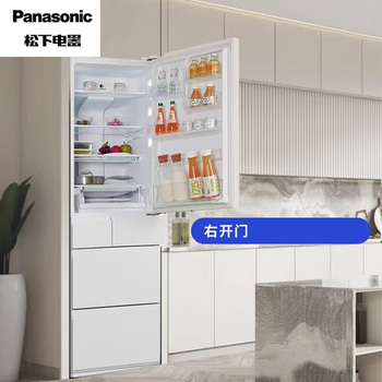 Panasonic 387l ultra-thin zero built-in refrigerator automatic ice making nr-ee40txb-w/e412bg/e412bgl nr-e412bg 387l right door