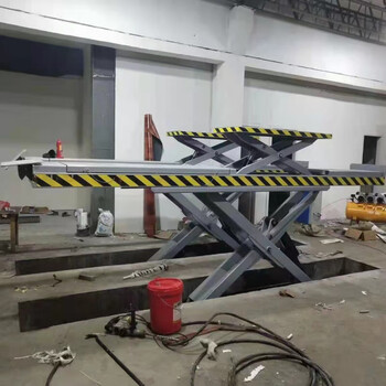 Mppmck boutique car gantry lift 4s shop auto repair double column four column lift hydraulic double cylinder can be customized light gray (jizang dashen)