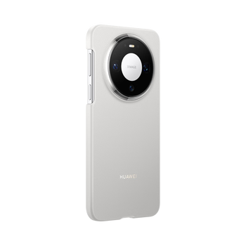 Quasi-new product huawei (huawei) mate 80/mate 80 pro plain leather protective case gray original original mobile phone case mobile phone protective cover