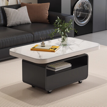 Orange can also be moved slate coffee table sofa side table side cabinet living room home small apartment storage trolley coffee table
