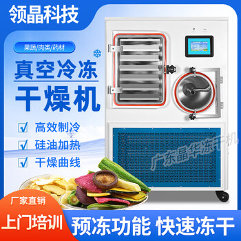Lingjing household freeze dryer fruit cordyceps vegetables pet food tea small vacuum freeze dryer commercial l5-20 (loading capacity 200kg)_freeze drying area 20 square meters