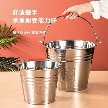 Weiliang german imported high-quality steel barrel with lid, portable large-capacity household oil barrel water storage hotel small iron, get 2 yuan off for two pieces, 5 yuan off for three pieces