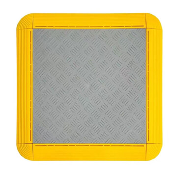 Jingxingong insulated floor mats car repair shop maintenance workshop factory pvc industrial floor mats gray 40*40*1.8 cm matching/root