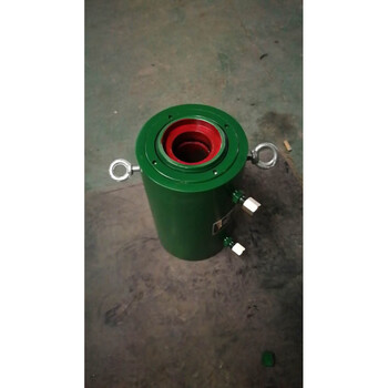 Jiyue ycw110 ton jack hydraulic cylinder anchor cable tensioner prestressed anchor tensioning equipment good tensioner customized prepaid