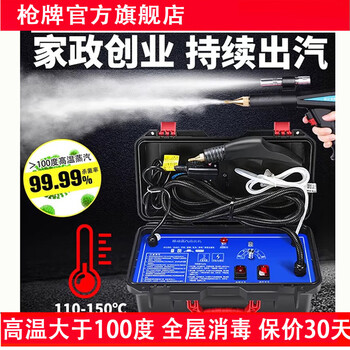 Qiang brand commercial high temperature and high pressure steam cleaning machine home appliances integrated air conditioning duct range hood oil dirt cleaning machine 3200w commercial luxury model