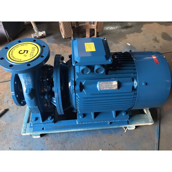 Shanghai iswr horizontal pipeline pump booster pump isw100100125160200250i hot water pump isw100-200b motor 15kw-2