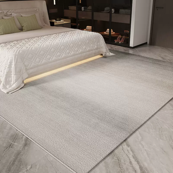 Yusenyi simple high-end long bedside carpet living room bedroom room bedside bed sofa coffee table carpet bay window floor mat a586 diffuse 120 pieces 120x200cm (tp new upgraded material)