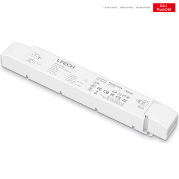 Ltech dali dual color temperature dimming power supply dimming color 12v24v150w dimming drive transformer lm-150-24-g1d2f