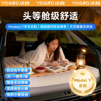 Wocheng tesla mattress model y car-mounted inflatable bed car back-seat sleeping artifact lunch break camping folding storage
