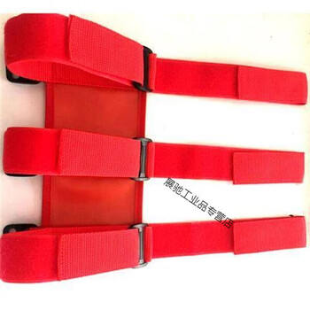 Shantou lincun vehicle dry powder fire extinguisher fixing strap fire extinguisher fixing strap car fire extinguisher fixing bracket trunk red