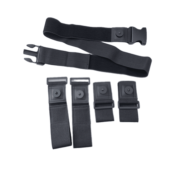 Htc vivetracker is suitable for 1.0 2.0 3.0 straps, full-body motion capture tracker fixed straps, 5-piece strap set, 2 hands/feet + 2 arms + waist, 5 pieces