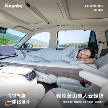 Havnby anwen white is suitable for wei brand blue mountain car self-inflating mattress self-driving camping single passenger lunch break sleeping artifact