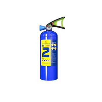 New national standard portable heptafluoropropane fire extinguisher 1kg2kg3kg4kg568kg mjz 2kg heptafluoropropane fire extinguisher for experimental chemistry laboratory (blue bottle)
