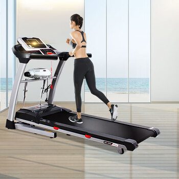 Huixiang treadmill home model multifunctional super noise reduction folding large load bearing love series 3/5/8 shopping mall love 6t-510mm running width-10.1 inch color screen