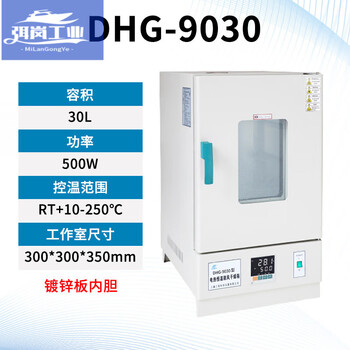 -9030a 9070 9140 9240 electric constant temperature blast drying oven laboratory oven dhg-9030_galvanized sheet_30l