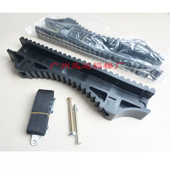 Yusenyi telescopic ladder climbs wires, pole anti-slip washer, special black chuck for straight ladder, aluminum alloy stair anti-slip parts, telescopic ladder against wall plastic pad, telescopic ladder