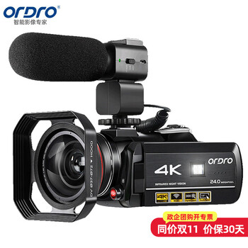 Ordro ac3 4k camera hd digital dv professional video recorder home travel outdoor wedding live broadcast teaching