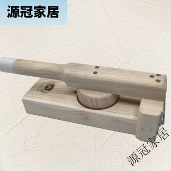 Xushansi quick compaction solid wood glutinous rice cake qingming fruit scone mold to make green rice cake skin wrapped rice cake dumplings glutinous rice flour pressing tool (solid wood) diameter 8cm depth 3.5cm