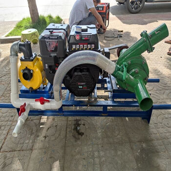 Pupan small sand pump self-priming full set of sand suction machine sand pump high horsepower powerful gasoline diesel 3-inch 4-inch suction manufacturer