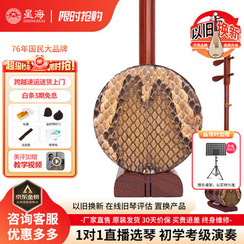 Xinghai instrument gaohu national musical instrument stringed instrument african rosewood gaohu beginners learn to play for grade examination 8742 african rosewood gaohu