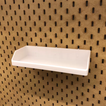 Yusenyi d28g universal storage box bracket pendant ikea skadis ikea perforated board accessories d28g white universal box storage bracket 28 layers