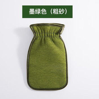 Shiganu northeast coarse sand bath cloth thickened exfoliating powerful mud rubbing cloth for men dark green (coarse sand)