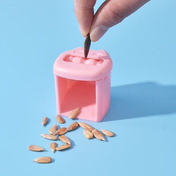 Magical melon seed eating tool, lazy melon seed peeling magic tool, automatic melon seed sheller, small melon seed machine, labor-saving sheller, pink melon seed sheller