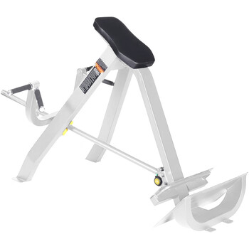 Mi xiaomijiao commercial fitness equipment rowing machine trainer gym comprehensive strength equipment t-type pull-back rowing machine t-type rowing (white frame and black mat)