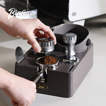 Bincoo coffee appliance storage powder dispenser press powder base grounds barrel coffee machine accessories tool set three-piece set powder dispenser 3-piece set-58mm