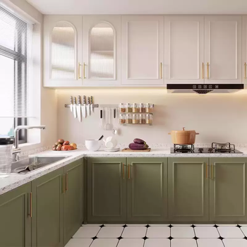 Yusenyi guangzhou, foshan, singapore, united states, overseas whole house cabinets, french cream style integrated cabinets, deposit (later offset payment)