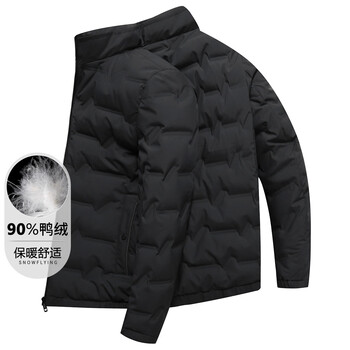 Snowflying 90% duck down men's down jacket autumn and winter light business warm, comfortable and versatile stand-up collar men's down jacket