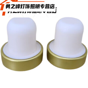 Sailoto 10 pieces silicone t-shaped red stopper bottle stopper ginkgo polymer sealing plug guard matte gold 10 pieces 18:50:2mm diameter