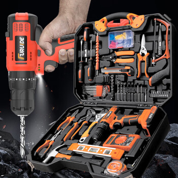 Habo toolbox household tool set multifunctional hardware electrician repair combination complete car electric drill storage standard edition 1 battery_hero set_screw screw