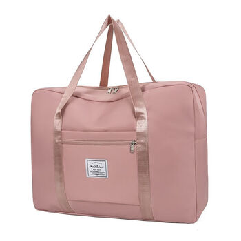 Circulation 35,000 people have collected it. pregnant women are hospitalized and waiting to be delivered. large capacity and lightweight 2021 new trendy short-distance travel bag. high-grade oxford cloth. pink. extra large size 64*24*43. holds 10 pounds of quilts.