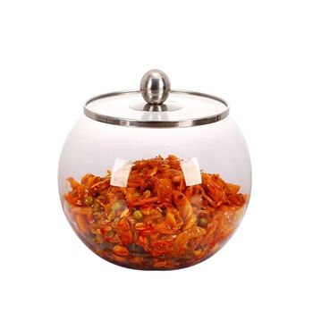 Aifengge large-mouth thickened pickle jar glass sealed jar household pickled pickles pickles glass jar pickle jar sauerkraut jar 5 catties water capacity