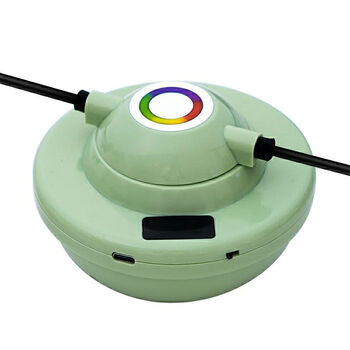 Children's sports artifact at home, smart rope skipping machine, sports fat-burning fully automatic skipping rope, student version toy, basic version 1-speed adjustment + remote control green