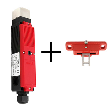 Machine tool equipment safety door switch shansen cnc ss/e-01a safety door lock electromagnetic lock industrial magnetic safety ss/e-01a (h latch)