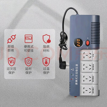 Free tiger portable ac voltage stabilizer anti-overvoltage protection 1000w dlx